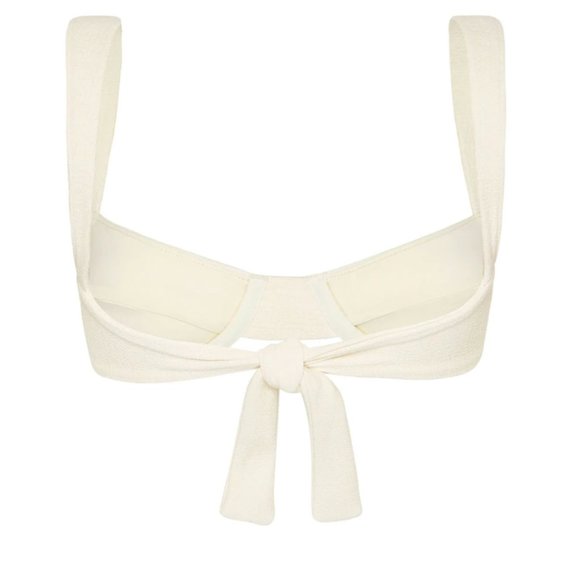 Ziah Swim Ella Top Bouclê | Ecru - Picture 4 of 5